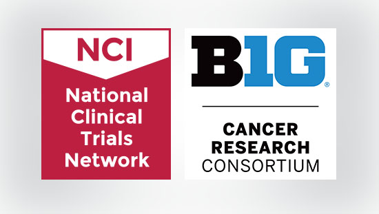 NCI Logo and BIG Ten Cancer Research Consortium logo